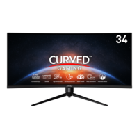 MSI 34"  MAG 342CQPV UWQHD VA 100Hz DP/HDMI ívelt gamer monitor