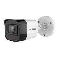 Hikvision DS-2CE16H0T-ITE (5MP, 2,8mm, kültéri, EXIR20M, ICR, IP67, DWDR, BLC, 12VDC/PoC) 4in1 analóg csőkamera