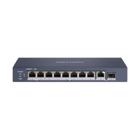 Hikvision DS-3E0510HP-E (8 port 1000Mbps, 110W, 1xRJ45, 1xSFP) PoE Switch