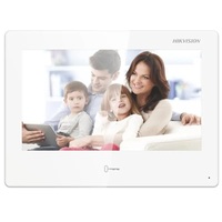Hikvision DS-KH9310-WTE1 7" LCD kijelző, 1024x600 felbontás, WiFi, 12VDC/PoE, Android IP kaputelefon beltéri egység
