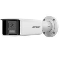 Hikvision DS-2CD2T47G2P-LSU/SL(2.8MM) 4 MP ColorVu AcuSense fix, mikrofon, fény/hangriasztás, IP panoráma csőkamera