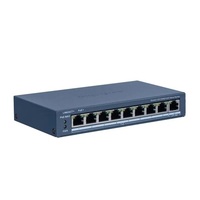 Hikvision DS-3E1309P-EI/M 9 portos PoE switch (60 W), 8 PoE + 1 uplink port, menedzselhető