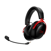 HyperX Cloud III Wireless fekete-piros gamer headset