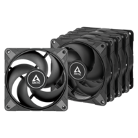 Arctic P12 Max 120mm 5db fekete ventilátor