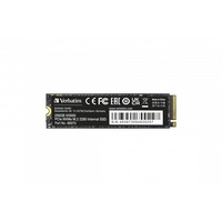 Verbatim 49373 Vi3000 256GB Internal PCIe NVMe M.2 fekete SSD