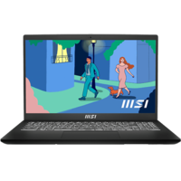 MSI Modern 15 15 B11M-065X 15,6"FHD/Intel Core i5-1155G7/8GB/512GB/Int.VGA/fekete laptop