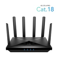 CUDY LT18 kétsávos AX1800 WIFI 6 MESH dual nanoSIM 4G (LTE CAT18) fekete router