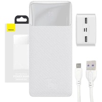 Baseus Bipow 30000mAh fehér powerbank