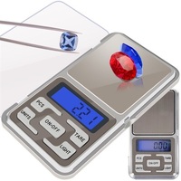 Ruhhy 500g-ig digitális zseb és ékszermérleg, mérési pontosság 0,1g