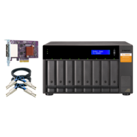 QNAP TL-D800S 8xSSD/HDD JBOD bővítőegység