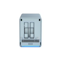 QNAP Qmiroplus-201W 4x GbE LAN 1x 2.5GbE LAN port NAS és SD-WAN Wi-Fi 5 Dual-band Vezeték nélküli Router