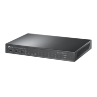 TP-Link TL-SL1311P 8x10/100Mbps LAN port 8xPoE+ 2xGbE LAN 1xGbE SFP port nem menedzselhető asztali switch