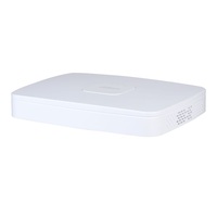 Dahua NVR4108-8P-4KS3 /8 csatorna/H265+/160 Mbps rögzítés/Lite/1x Sata/8x PoE/ hálózati rögzítő(NVR)