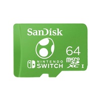 Sandisk 64B SD micro Nintendo Switch (SDXC Class 10 UHS-I) memória kártya