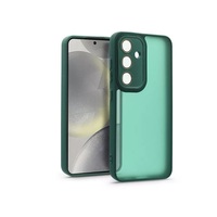 Haffner HF239717 Samsung Galaxy S24 Variete sötétzöld hátlap kameravédő peremmel, lencsevédő üveggel