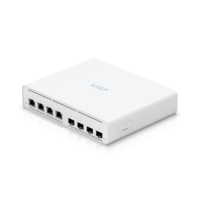 Ubiquiti UISP-S-Plus 4x2.5GbE Multi-Gigabit PoE LAN port (160W) 4xSFP+ port L2 menedzselhető switch