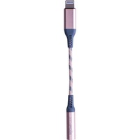 Boompods Audioline rózsaarany Lightning / 3.5mm AUX adapter