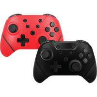 Armor3 M07467-BKRD NuChamp Nintendo Switch vezeték nélküli kontroller csomag (2db) (Fekete, Piros)
