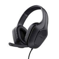 Trust GXT415 Zirox vezetékes fekete gamer headset