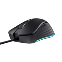 Trust GXT924 Ybar+ vezetékes fekete gamer egér