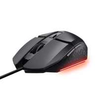 Trust GXT109 Felox vezetékes fekete gamer egér