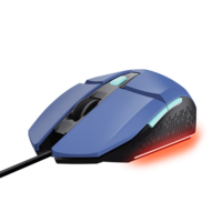 Trust GXT109B Felox vezetékes kék gamer egér