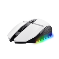 Trust GXT110W Felox vezeték nélküli fehér gamer egér