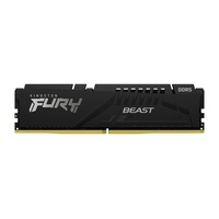 Kingston 32GB 6000MHz DDR-5 Fury Beast Black XMP (Kit! 2db 16GB) (KF560C30BBK2-32) memória