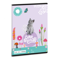 Ars Una Cute Animals-Kitten 24 (5368) A5 16-32 2. osztályos vonalas füzet Ars Una Cute Animals-Kitten 24 (5368) A5 16-32 2. osztályos vonalas füzet