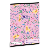 Ars Una Fleur 24 (5366) A5 12-32 3. osztályos vonalas füzet