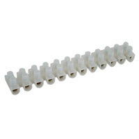 Tracon Flex. S15A-H-L H profil, 12 tag, 10 mm2, 450VAC, 50A, PP 10 natúr nyomólemezes sorozatkapocs