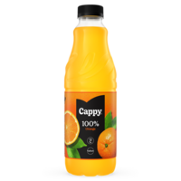 Cappy 100% narancs 1l DRS egyutas visszaváltási díjas PET palackos gyümölcslé
