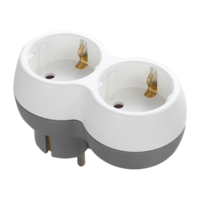 Anco adapter 2 földelt dugaljjal