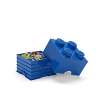 LEGO Tárolódoboz 2x2, kék(5,6 literes)