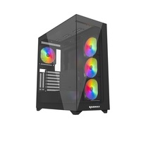 RAIDMAX i800 fekete (táp nélküli) ablakos ATX ház