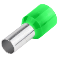 Tracon E127 16 mm2 100 db/csomag Szigetelt zöld érvéghüvely