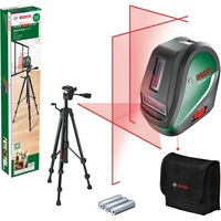 Bosch 0603663905 UniversalLevel 3 keresztvonalas szintezőlézer + állvány