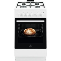 Electrolux LKG500013W fehér, szabadonálló, gáz, főzőzóna: 4, sütő:59L, tűzhely