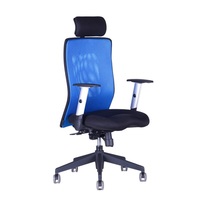 Office Pro CALYPSO XL SP 14A11 kék P1 állítható fejtámlás irodai forgószék