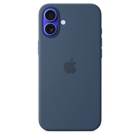Apple myya3zm/a iPhone 16 Plus farmerkék szilikon MagSafe hátlap