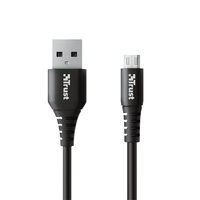 Trust Ndura 1m fekete USB-MicroUSB kábel