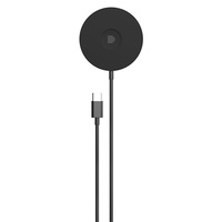 Dviced DV230002 15W Type-C fekete vezeték nélküli töltő