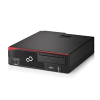 Fujitsu Esprimo D756 SFF/i5-6600/8GB/256GB SSD/Win Pro COA/fekete asztali számítógép (Használt A+)