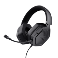 Trust GXT 492 Carus vezetékes multiplatform fekete gamer headset