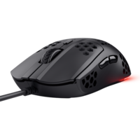 Trust GXT 928 Helox vezetékes könnyű fekete gamer egér