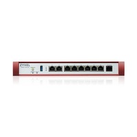ZyXEL USGFLEX200H 2x2.5GbE Multi-Gig 6xGbE LAN/DMZ 1xUSB port Tűzfal + 1 év Gold Security Pack
