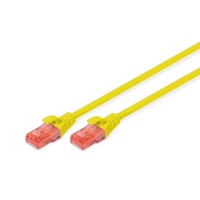 DIGITUS Cat.6 U/UTP PVC 2m sárga patch kábel