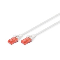DIGITUS Cat.6 U/UTP LSZH 0,5m fehér patch kábel