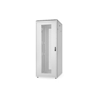 DIGITUS Rack Unique 19" 42U 2053x800x100mm első és hátsó perforált ajtós szürke álló rack szekrény