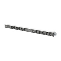 DIGITUS DN-95405 0U PDU függőleges 250V 2x16A 12xCEE7/3 aljzat CEE7/7 csatlakozó 2M elosztósor